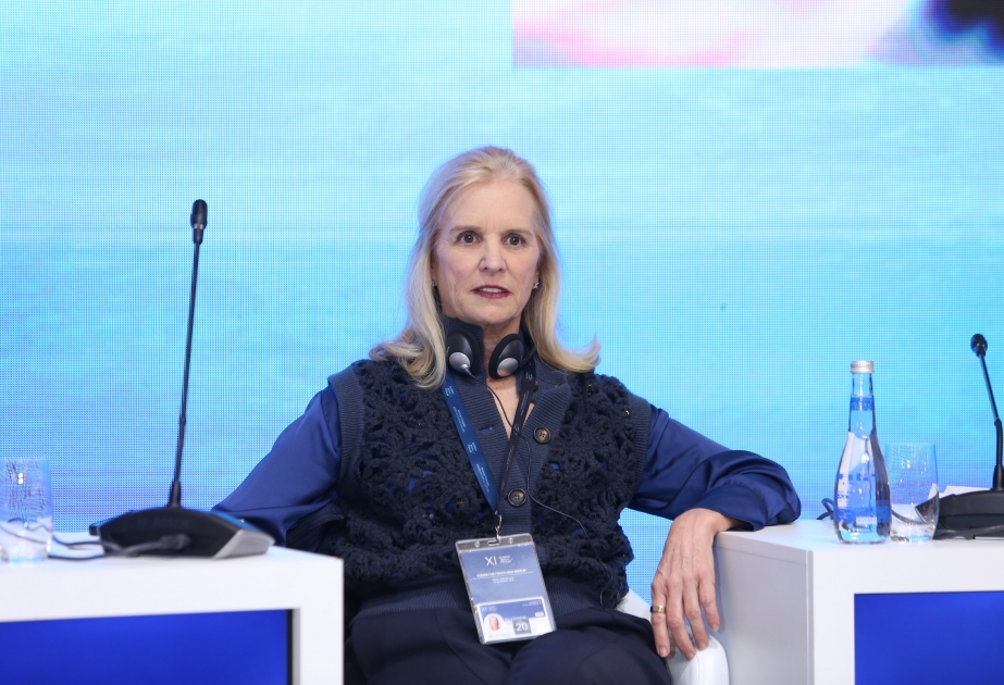 Kerri Kennedi: Qlobal Bakı Forumu yeni üfüqlər açır VİDEO