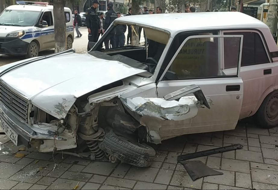 Xaçmazda qəza olub, yaralanan var VİDEO