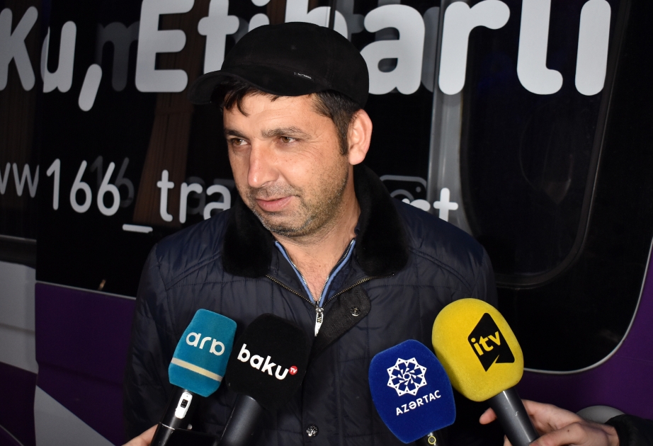 Füzuliyə qayıdan sakin: Rayonu tərk edəndə 10 yaşım var idi, indi övladım eyni yaşdadır