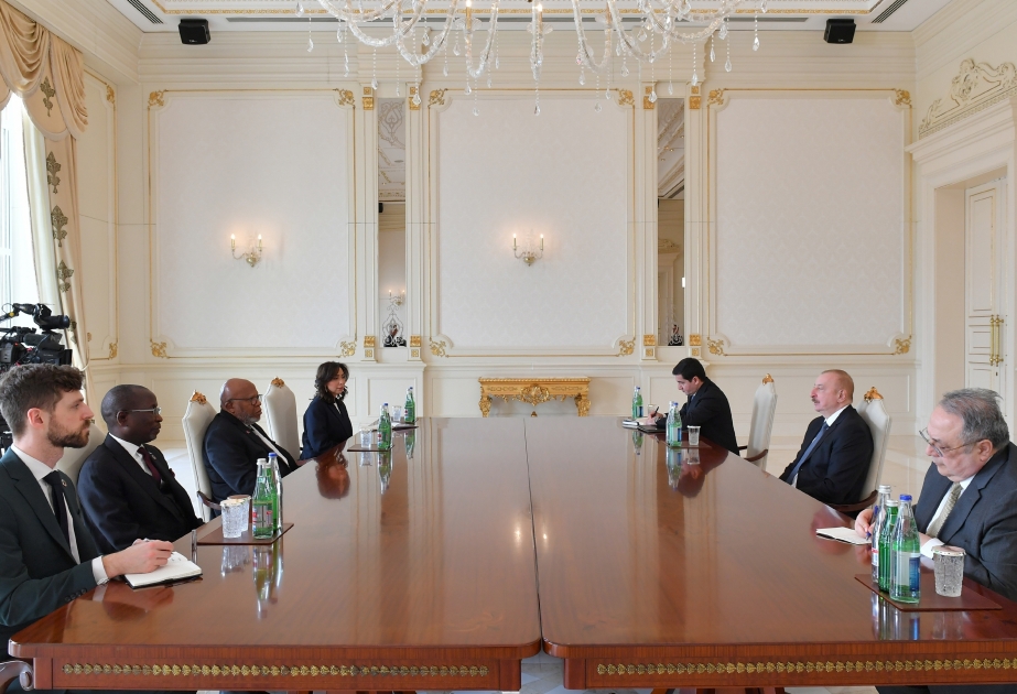 President Ilham Aliyev received President of 78th Session of UN General Assembly Dennis Francis VIDEO