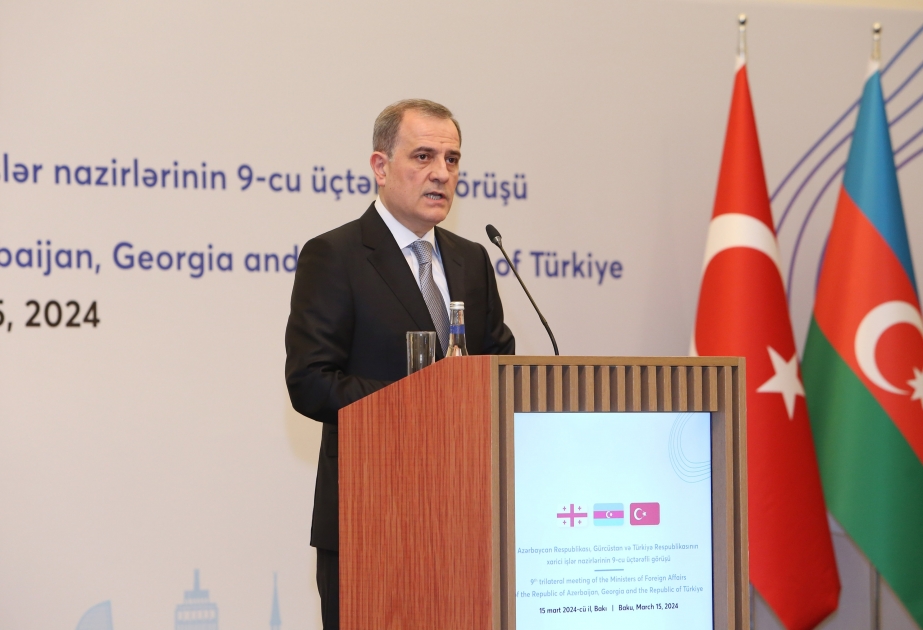 FM Bayramov: Agenda of Azerbaijan, Georgia, and Türkiye sets a benchmark for many nations VIDEO