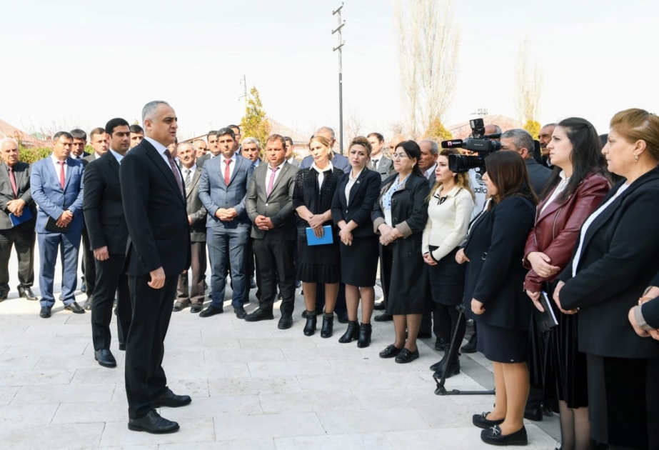Naxçıvanda Ekologiya və Təbii Sərvətlər Nazirliyinin 3 təşkilatı üçün yeni inzibati bina istifadəyə verilib