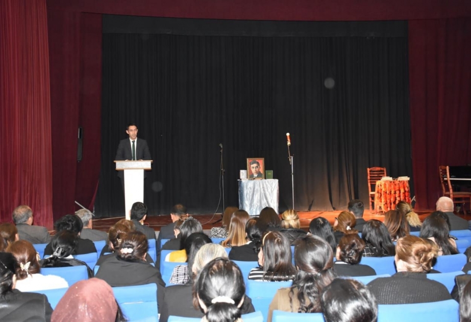 Naxçıvanda Cəfər Cabbarlının 125 illik yubileyi qeyd olunub
