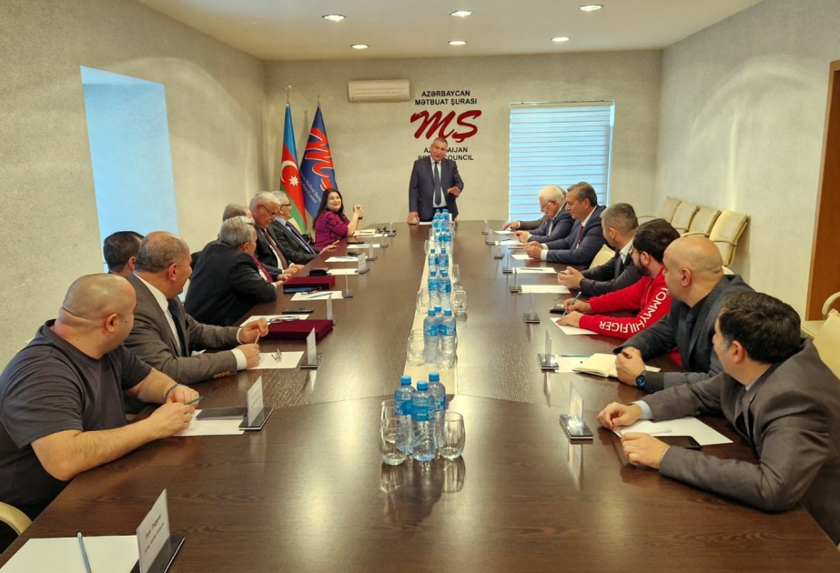 Mətbuat Şurasının İdarə Heyətinin iclası keçirilib