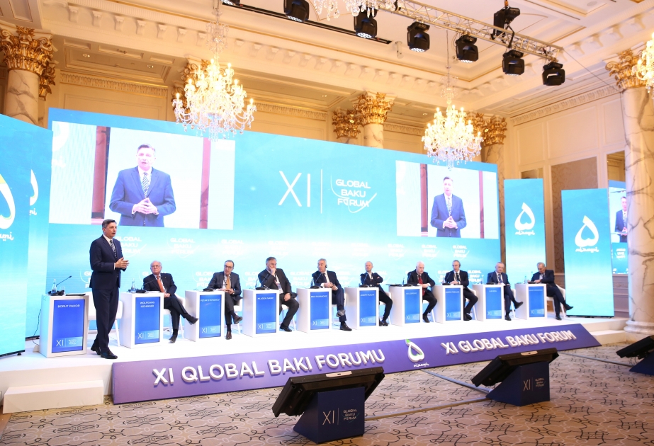 Un panel intitulé « Les perspectives régionales : l’Union européenne et ses voisins » organisé au Forum global de Bakou