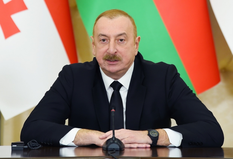 Президент Ильхам Алиев: Азербайджан и Грузия во все времена поддерживали суверенитет друг друга