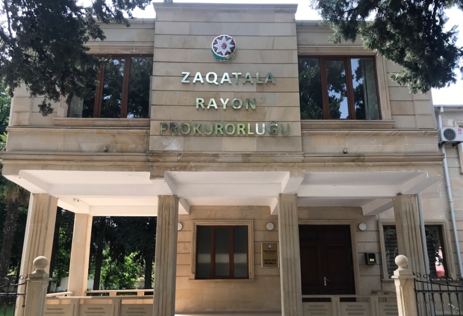 Zaqatalada partlayıcı vasitənin partlaması nəticəsində baş vermiş ölüm hadisəsi ilə bağlı cinayət işi başlanılıb