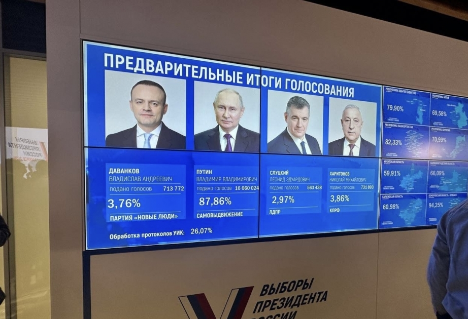 Результаты exit poll: Владимир Путин побеждает на президентских выборах