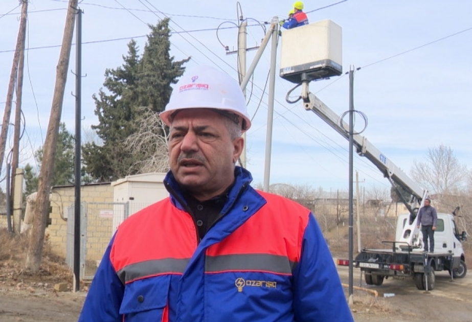 Samuxun 4 kəndində elektrik təsərrüfatı yenilənib
