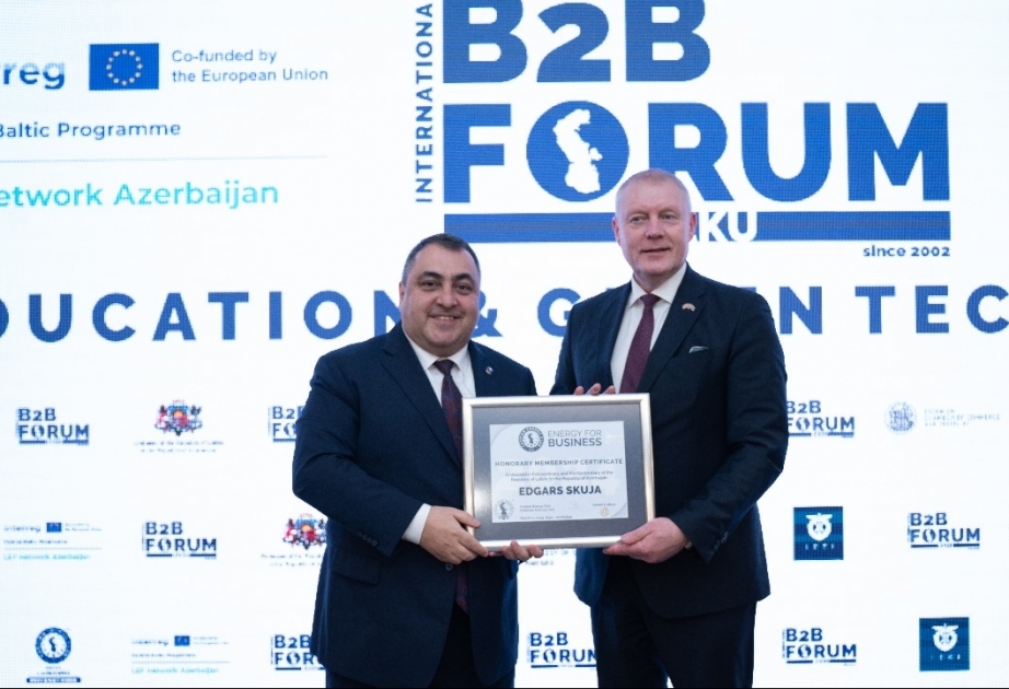 ®  В Азербайджане состоялся B2B Forum с участием компаний из Латвии, Эстонии и Финляндии