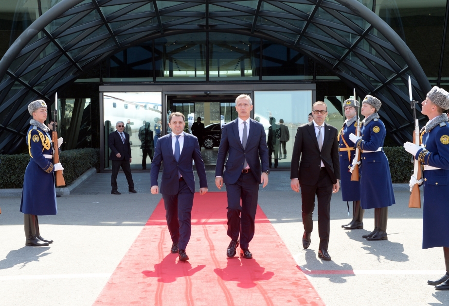 Завершился визит в Азербайджан генерального секретаря НАТО Йенса Столтенберга