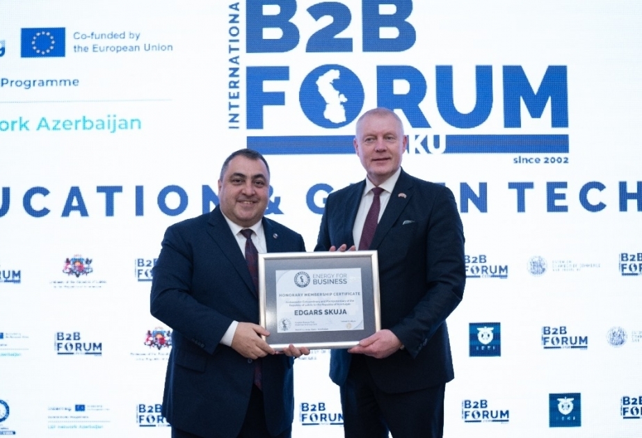 ®  B2B Forum featuring Latvian, Estonian and Finnish companies held in Azerbaijan