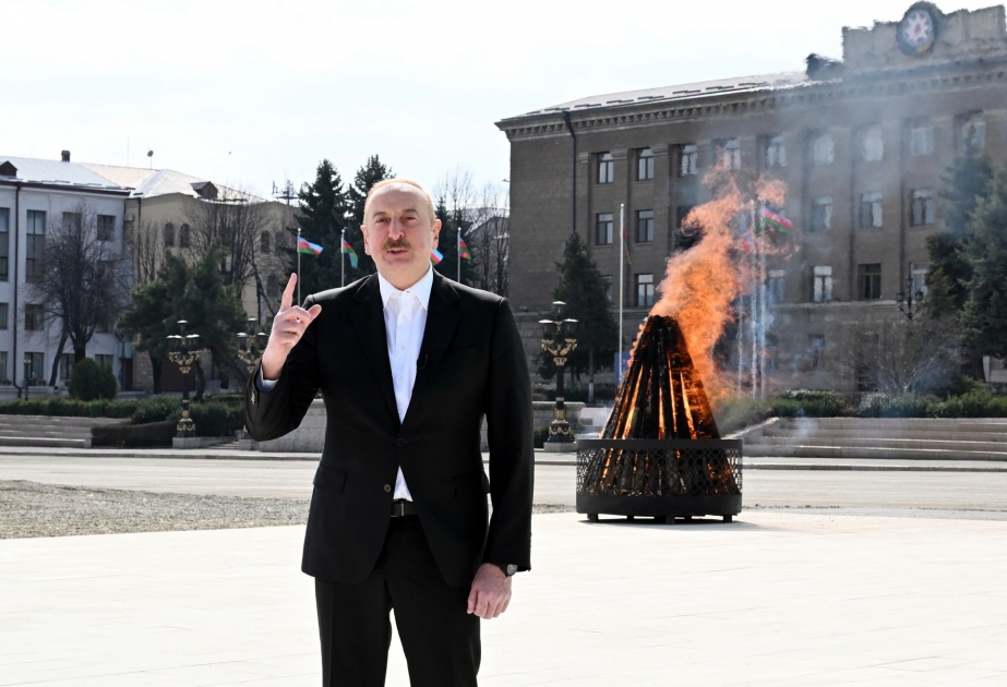 Президент Ильхам Алиев: Антитеррористическая операция – это торжество несгибаемого духа азербайджанского народа ВИДЕО