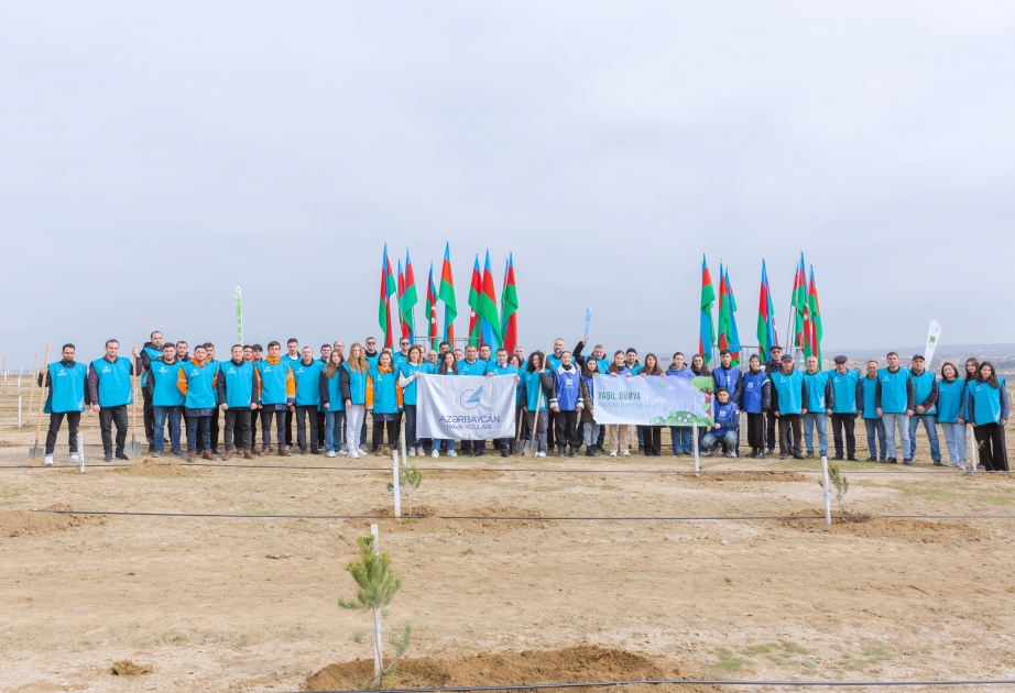 Сотрудники AZAL посадили более 600 деревьев в рамках Года солидарности во имя зеленого мира