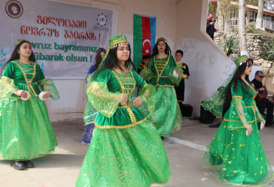 Gürcüstanın Bolnisi rayonunda Novruz şənliyi təşkil olunub