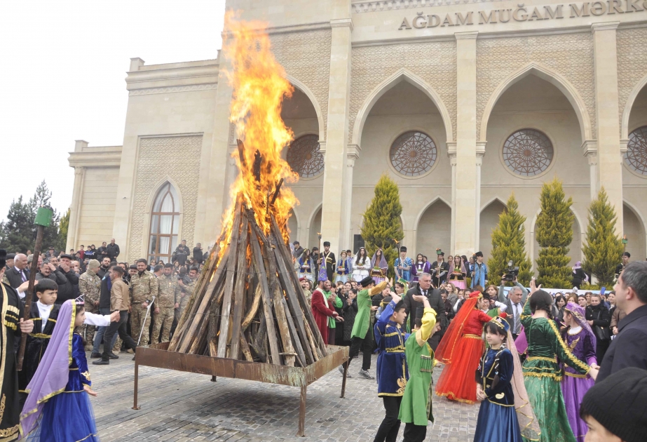 Ağdamda Bahar bayramı şənliyi keçirilib