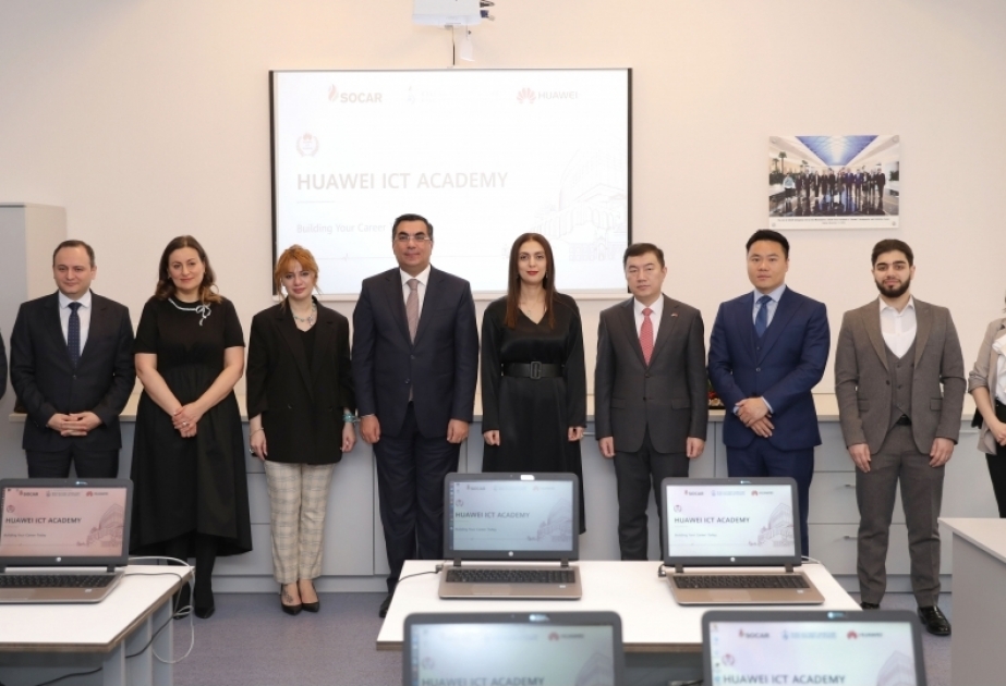 Bakı Ali Neft Məktəbində “Huawei” şirkətinin laboratoriyası fəaliyyətə başlayıb