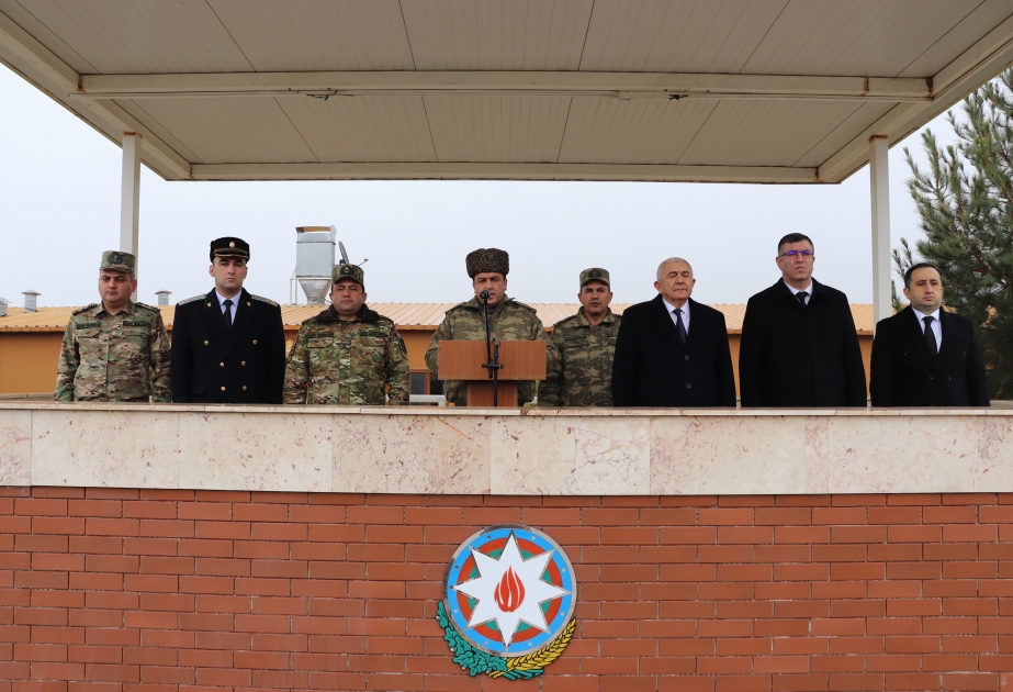 Hərbi Prokurorluq işçiləri Müdafiə Nazirliyinin yüksəkrütbəli vəzifəli şəxsləri ilə birgə Novruz bayramı ərəfəsində hərbi hissələrdə olublar