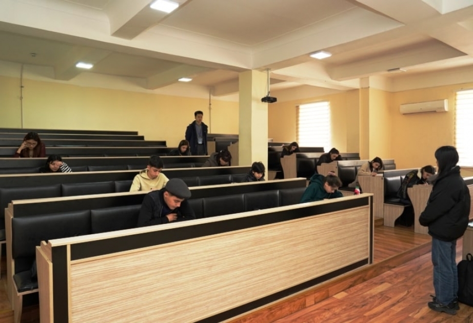 阿塞拜疆语言大学孔院2024年度第一场HSK及HSKK联考顺利举办