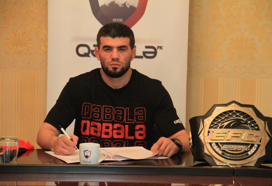 “Qəbələ” İdman Klubu MMA döyüşçüsü ilə müqavilə imzalayıb