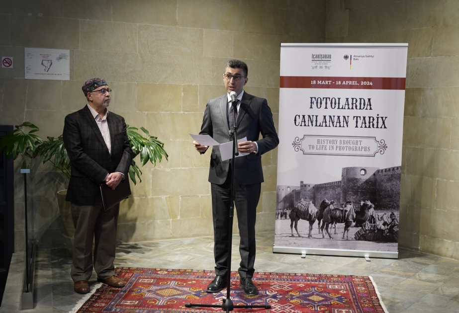 İçərişəhərdə bərpa olunmuş nadir fotolardan ibarət sərgi açılıb
