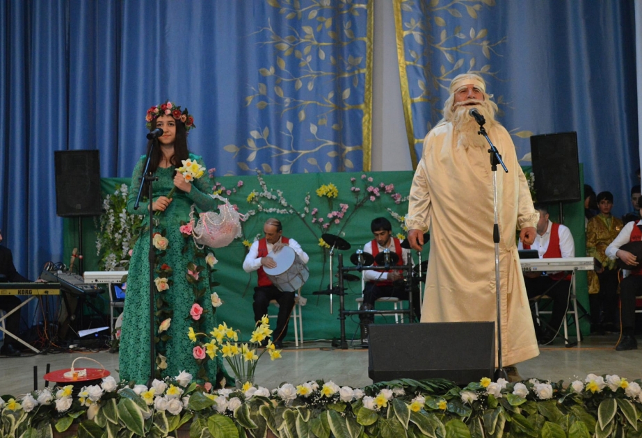 Balakəndə Novruz bayramı qeyd olunub