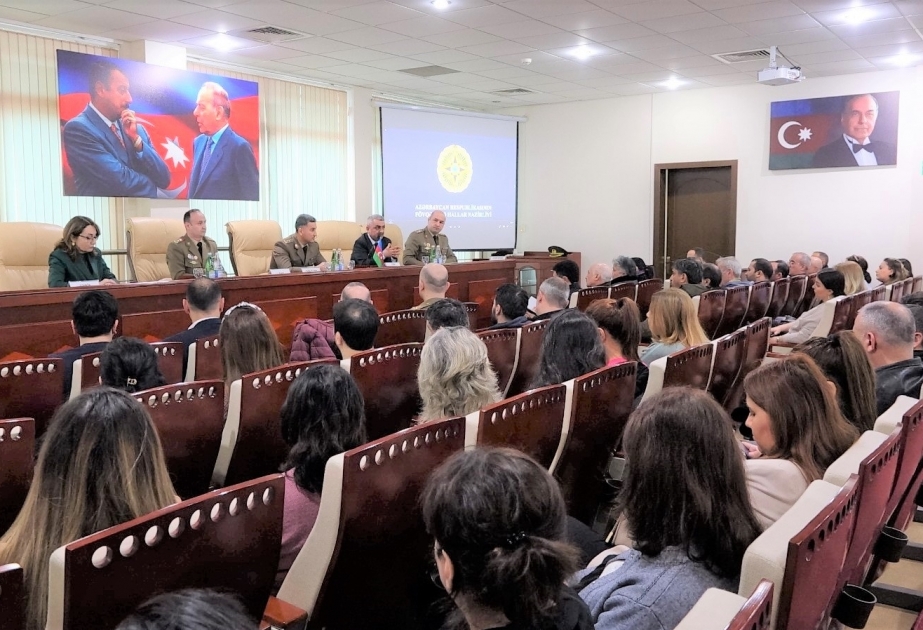 Fövqəladə Hallar Nazirliyi TƏBİB-in əməkdaşları üçün maarifləndirmə tədbiri keçirib