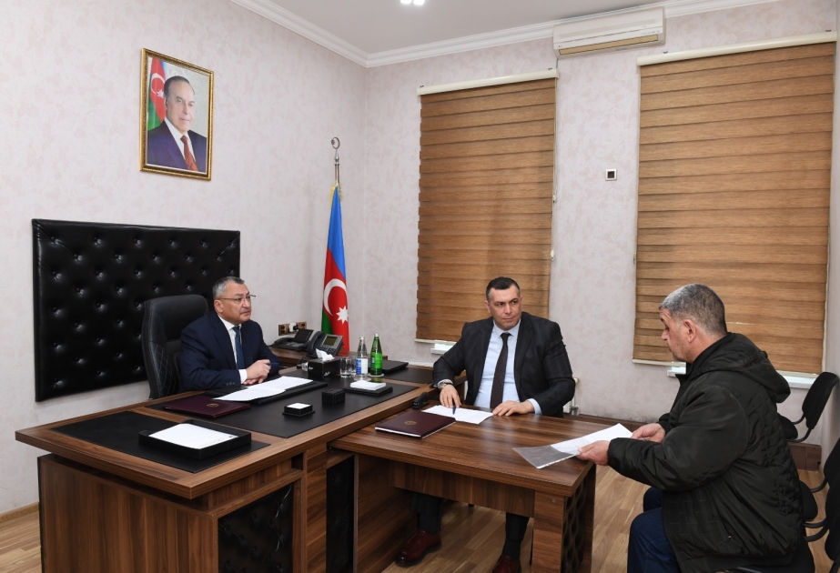 Dövlət Komitəsində vətəndaşların müraciətləri dinlənilib