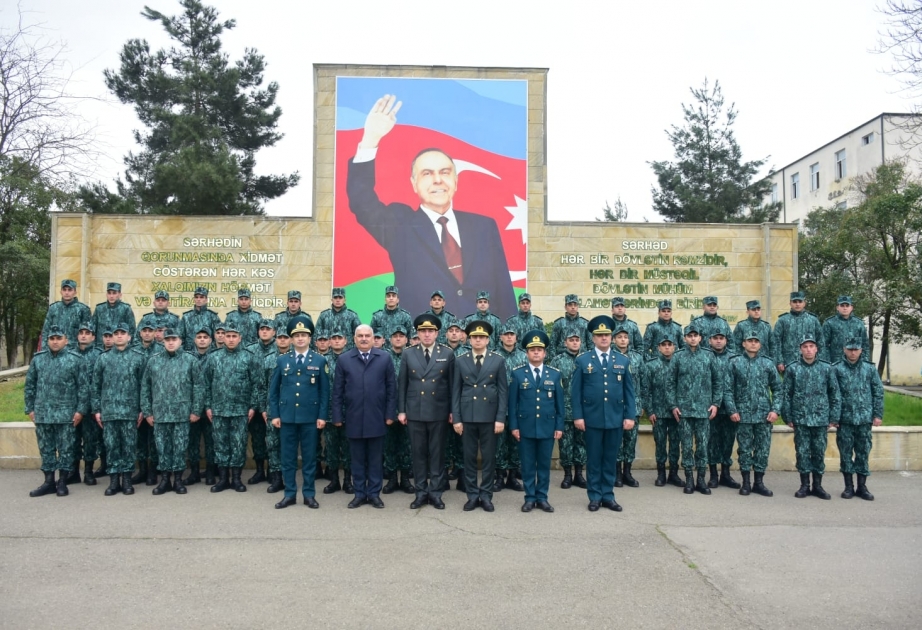 Dövlət Sərhəd Xidməti və Hərbi Prokurorluğun əməkdaşları şəxsi heyətlə görüşlər keçirib