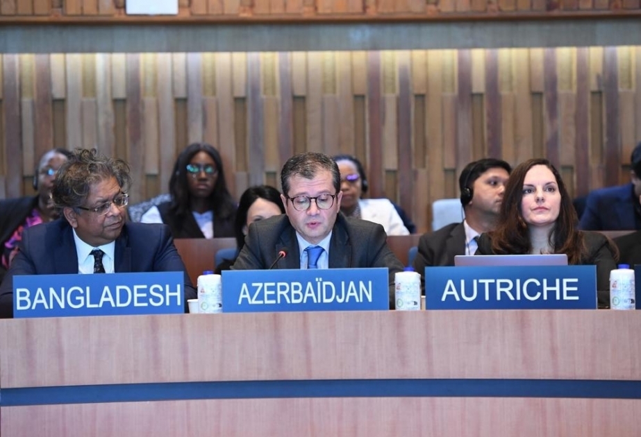  Declaración de Azerbaiyán fue leída en la sesión del Consejo Ejecutivo de la UNESCO
