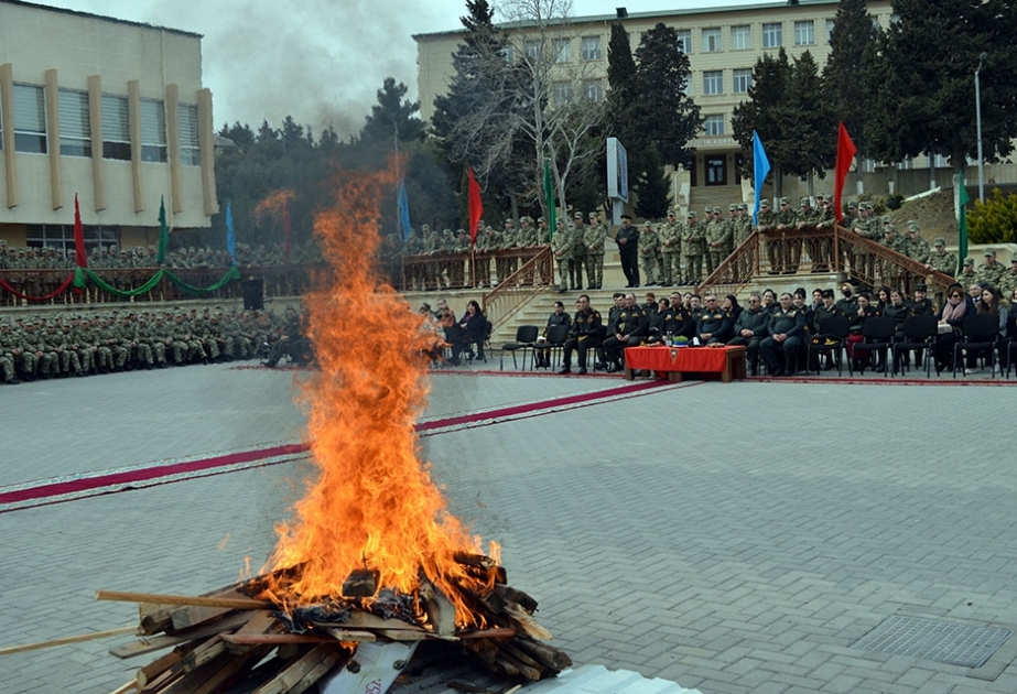 Azərbaycan Ordusunda Novruz bayramı münasibətilə silsilə tədbirlər keçirilib VİDEO