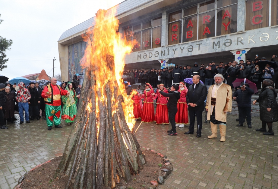 Qazaxda Novruz bayramı münasibətilə ümumrayon tədbiri keçirilib