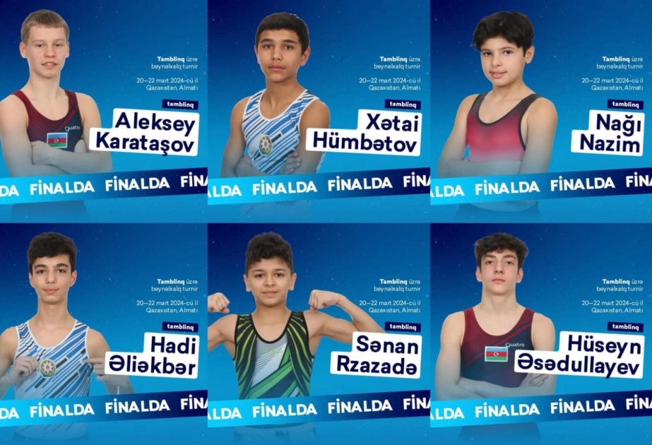 Azərbaycan gimnastları beynəlxalq turnirdə finala yüksəliblər
