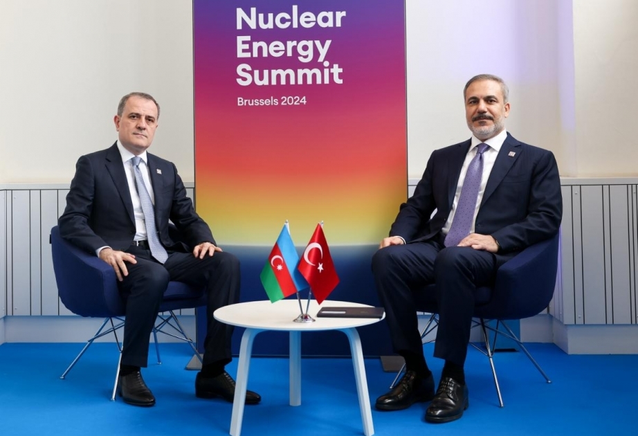 Les chefs de la diplomatie azerbaïdjanaise et turque s’entretiennent en marge du Sommet sur l’énergie nucléaire