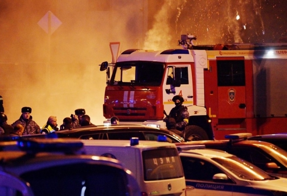 “Crocus City Hall”da baş verən yanğın lokallaşdırılıb VİDEO