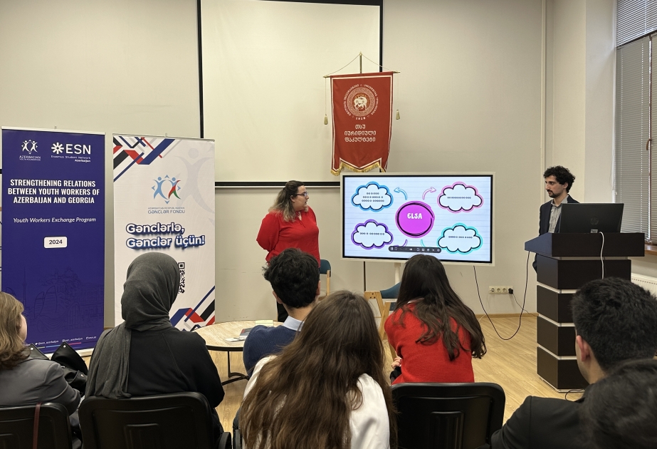 Gənclər təşkilatlarının üzvləri Gürcüstana səfər ediblər