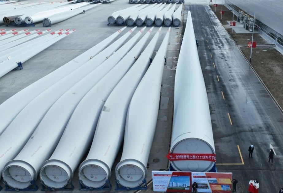 Çində dünyanın külək turbini üçün ən böyük qanadı istehsal olunub