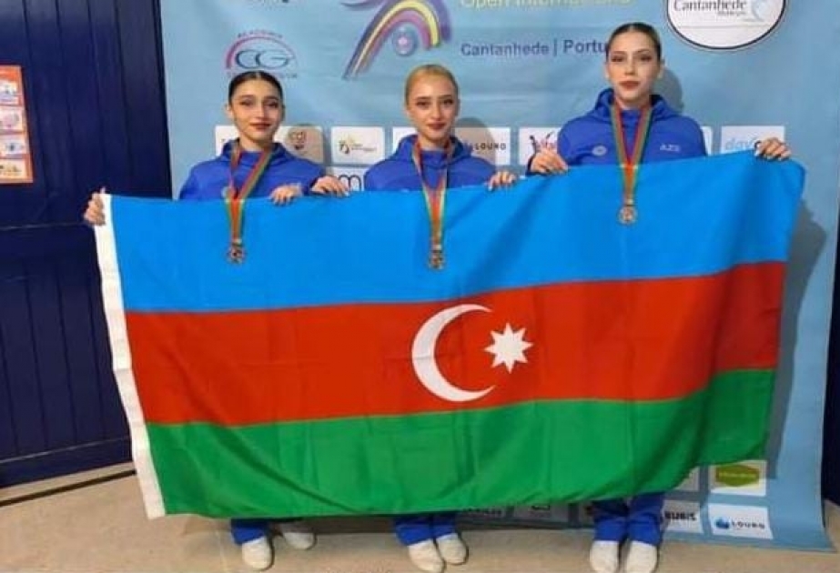 Azərbaycan gimnastları Portuqaliyada keçirilən turnirdə gümüş medala layiq görülüblər