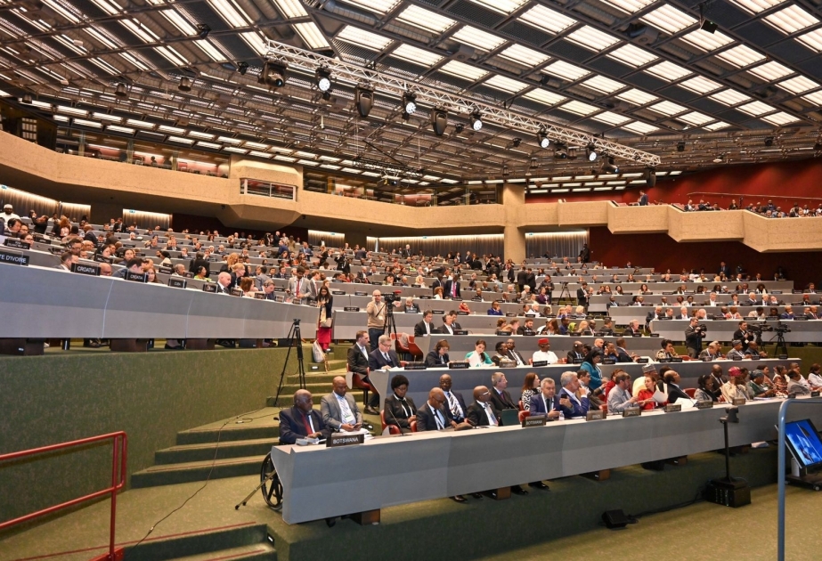 La delegación del Parlamento azerbaiyano participa en la 148 Asamblea de la UIP en Ginebra