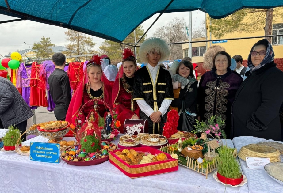 Qazaxıstanda yaşayan soydaşlarımız Novruz bayramını geniş qeyd ediblər