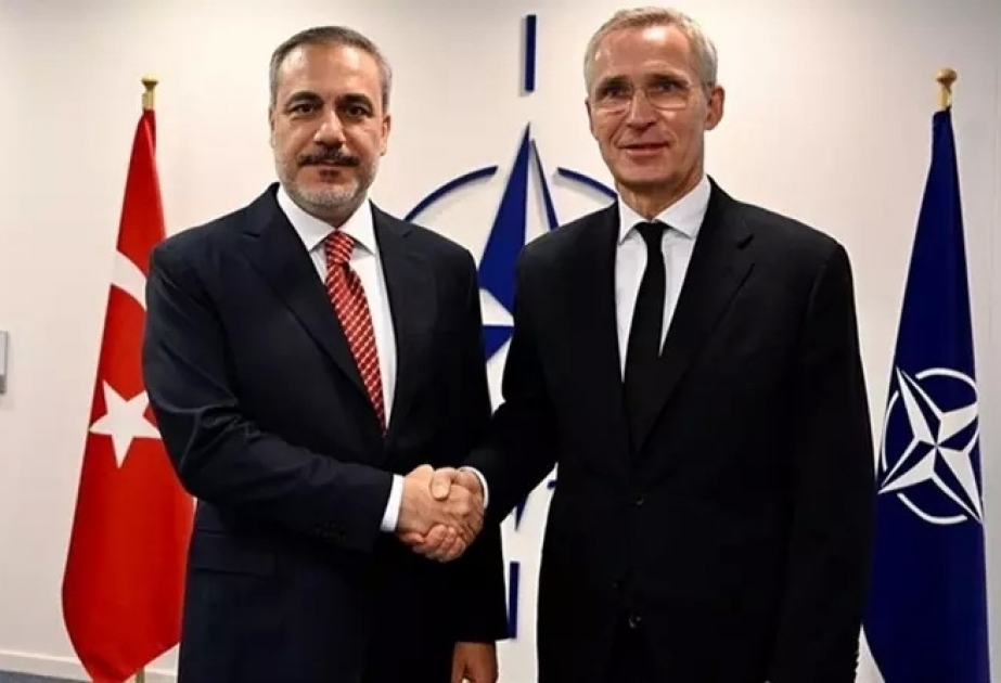 Türkiyə XİN-in başçısı ilə NATO-nun Baş katibi regional məsələləri müzakirə ediblər