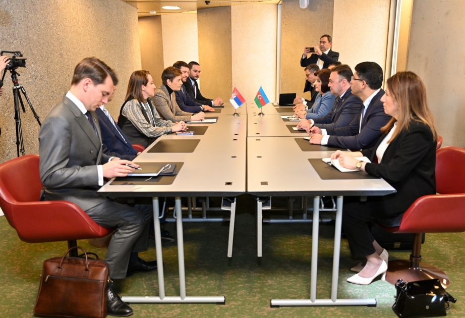 Speaker of Azerbaijan’s Parliament meets with Serbian counterpart