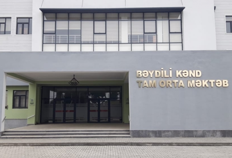 Biləsuvarda bölgənin ən böyük məktəb binasının tikintisi yekunlaşıb