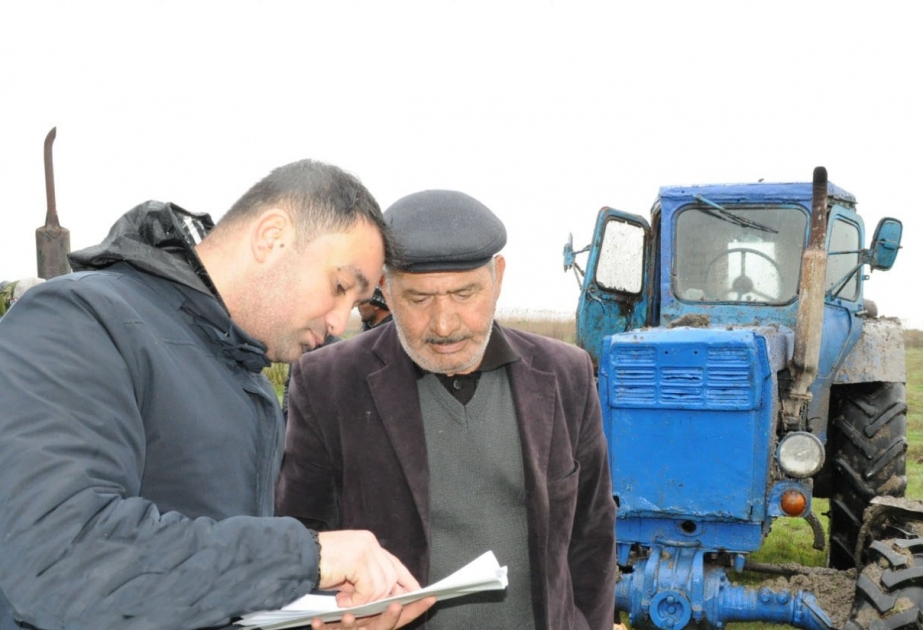 Neftçalada əkin sahələrində subasma halları ilə bağlı dəyən zərər qiymətləndirilir