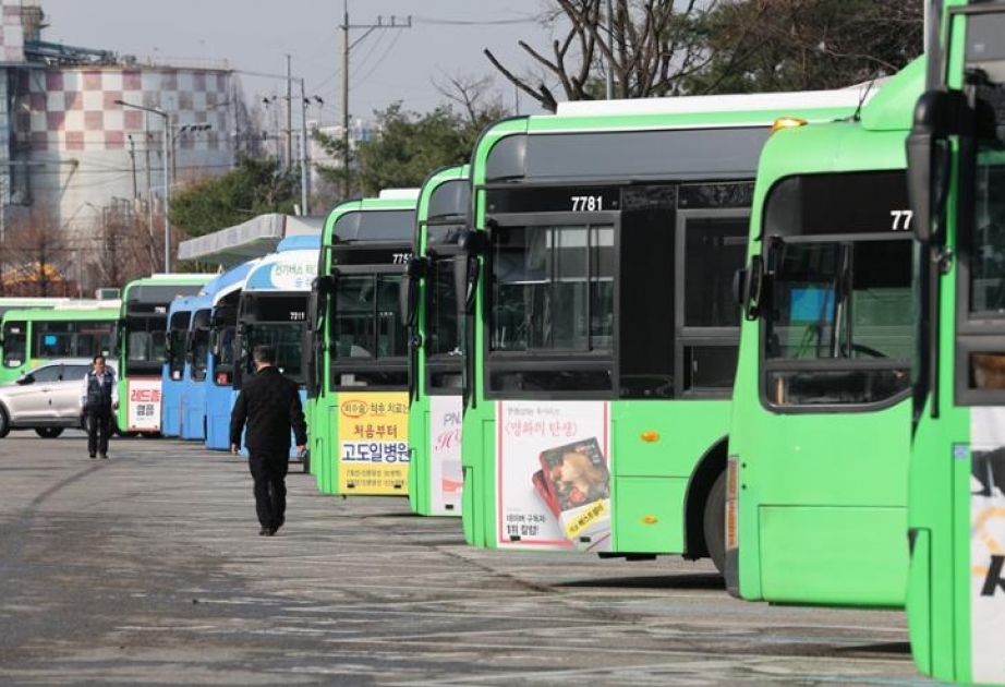 Водители автобусов в Сеуле объявили всеобщую забастовку