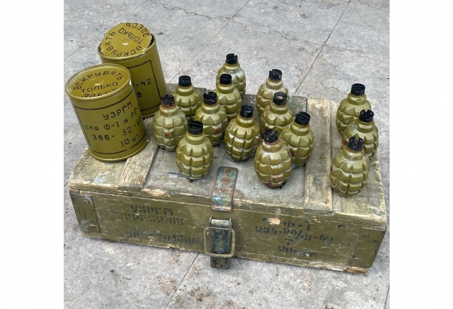 العثور على قنابل يدوية من مخلفات الاحتلال السابق في كلبجار