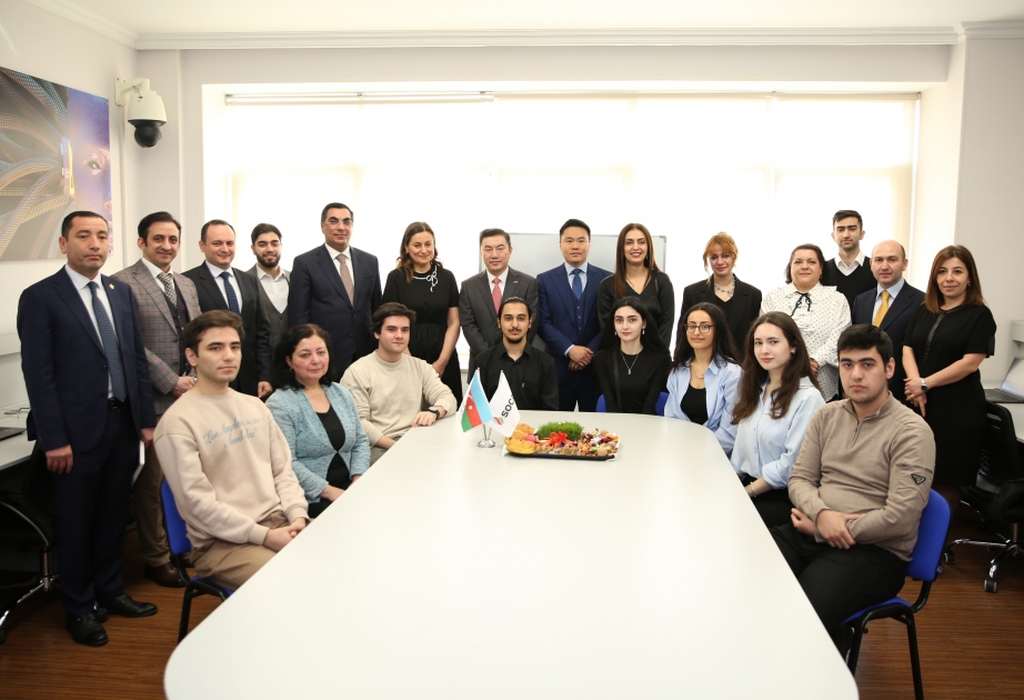 Zum ersten Mal an der Ölhochschule Baku ein Labor für künstliche in Aserbaidschan Intelligenz eröffnet