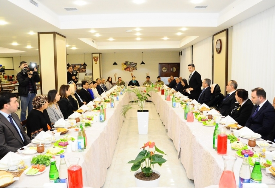 Naftalanda şəhid ailələri və qazilər üçün iftar süfrəsi açılıb
