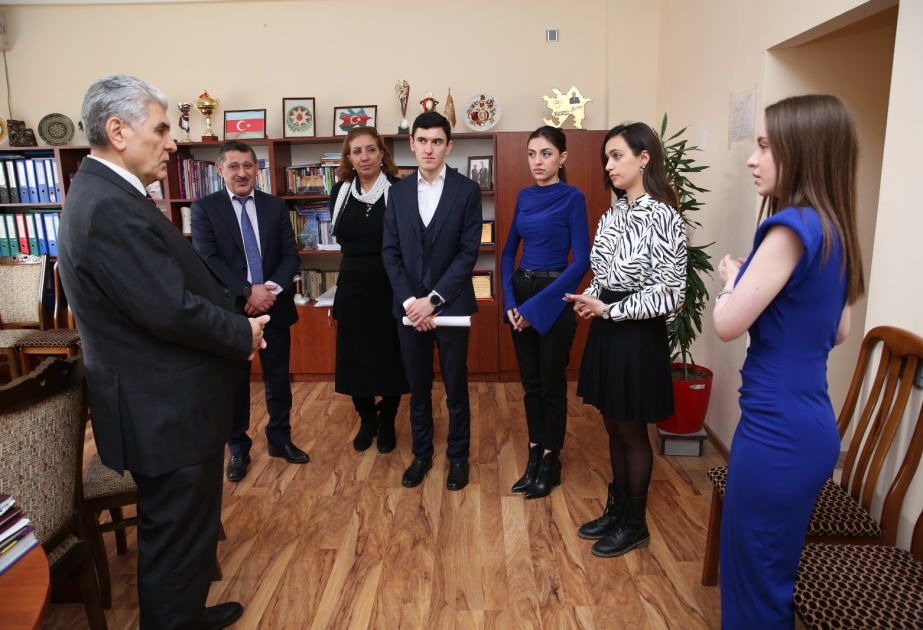 Pedaqoji Universitetdə fəal tələbələr fakültəyə bir günlük rəhbərlik ediblər
