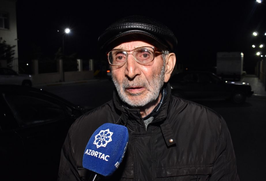 Laçın sakini: Bu yaşımda doğma torpaqları yenidən görmək çox gözəldir